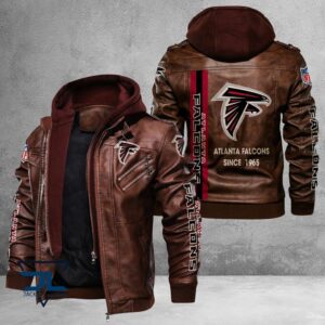 Atlanta Falcons NFL Style Leather Jacket For Fans