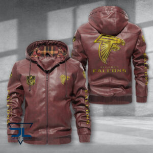 Atlanta Falcons NFL Style Leather Jacket For Fans