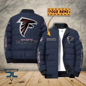 Atlanta Falcons NFL Style Puffer Jacket For Fans