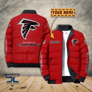 Atlanta Falcons NFL Style Puffer Jacket For Fans