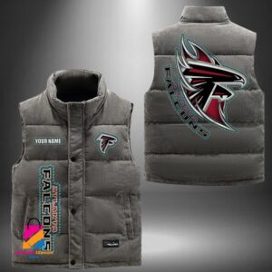Atlanta Falcons NFL Style Sleeveless Puffer Jacket For Fans