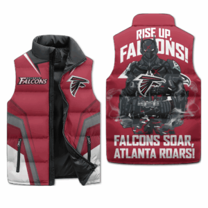 Atlanta Falcons NFL Style Sleeveless Puffer Jacket For Fans