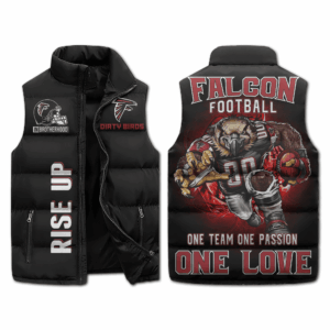 Atlanta Falcons NFL Style Sleeveless Puffer Jacket For Fans