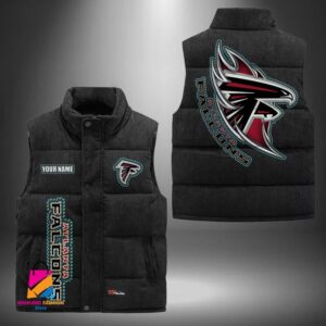 Atlanta Falcons NFL Style Sleeveless Puffer Jacket For Fans