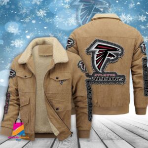Atlanta Falcons NFL Style Thermal Cotton Jacket Prim For Fans