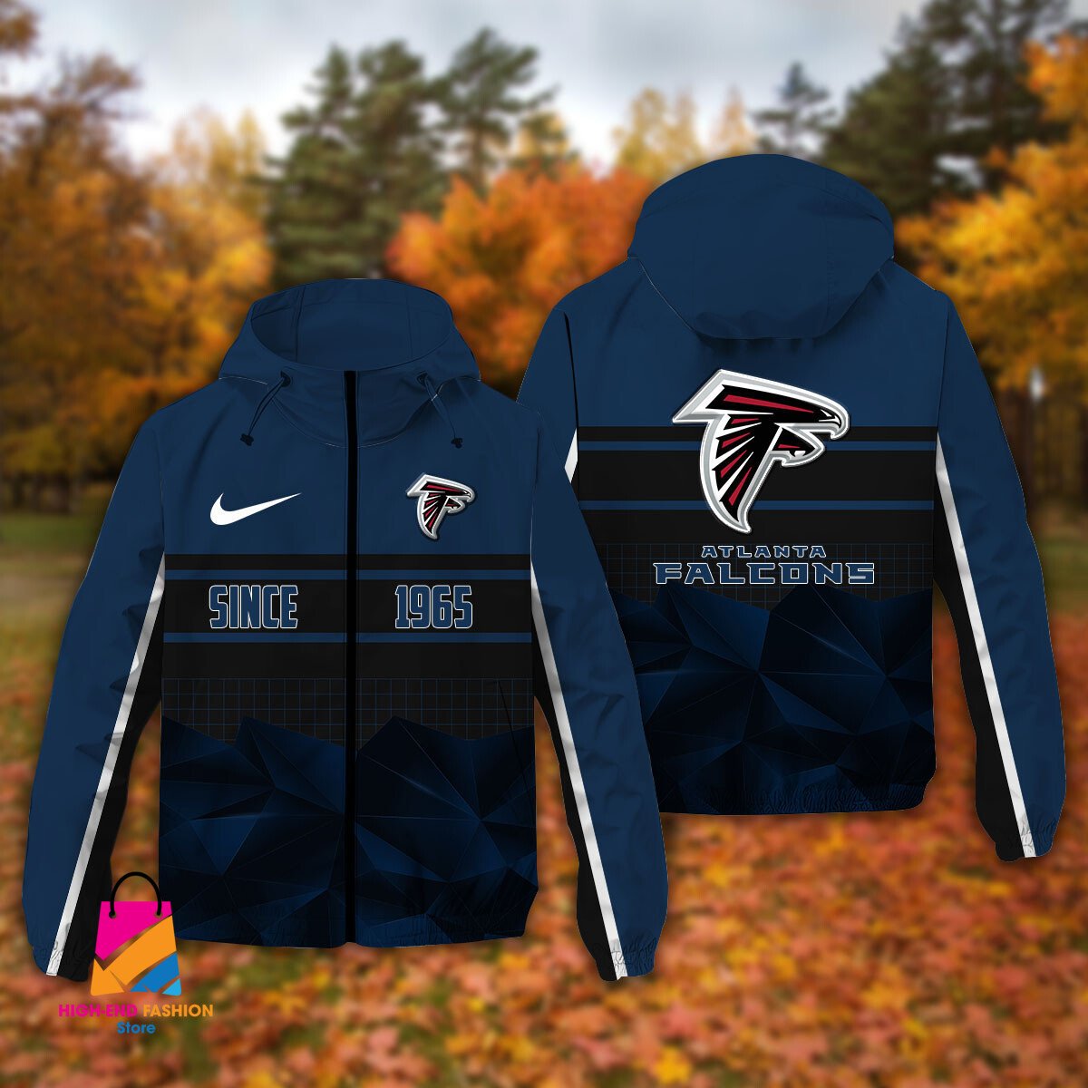 Atlanta Falcons NFL Style Windbreaker Jacket For Fans