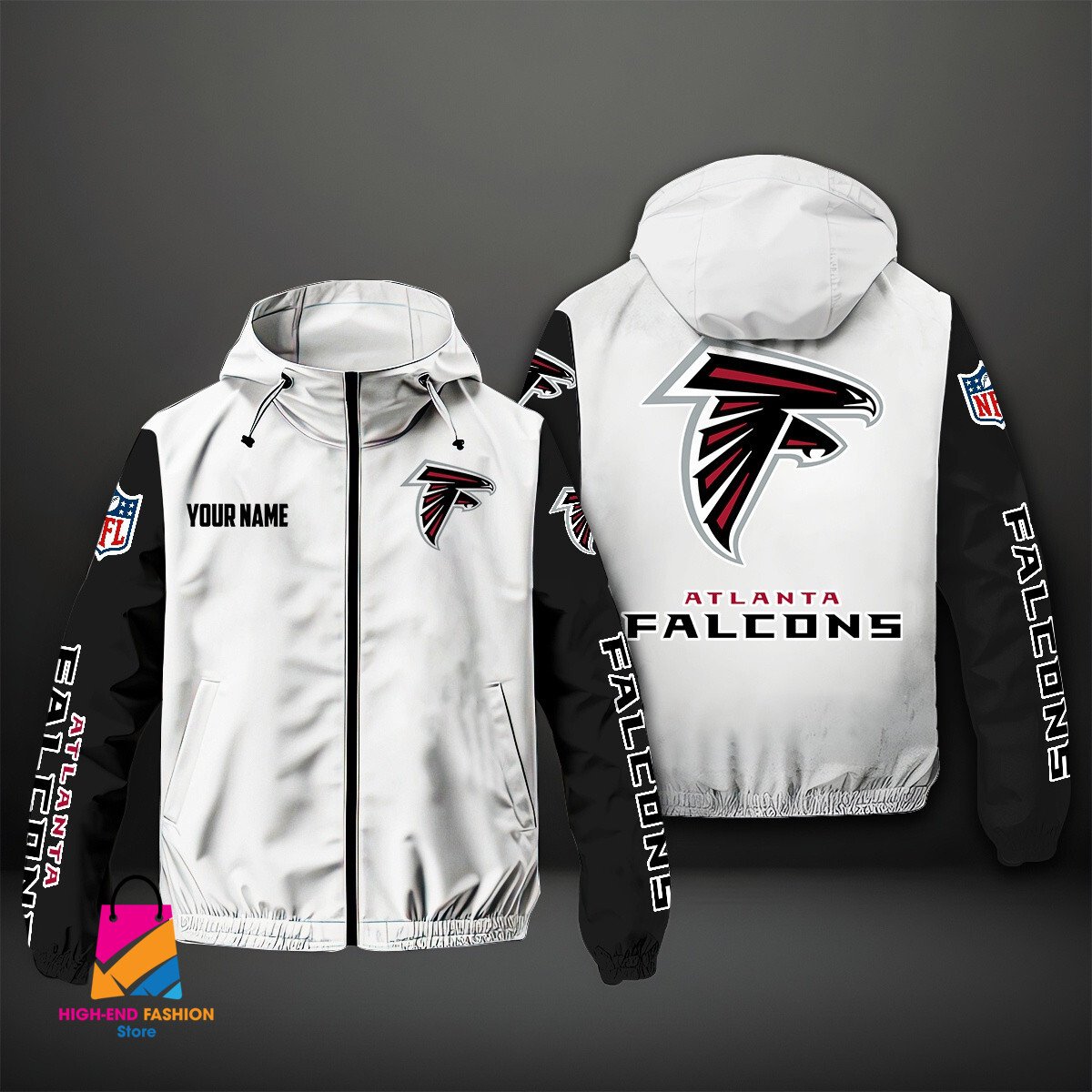 Atlanta Falcons NFL Style Windbreaker Jacket For Fans
