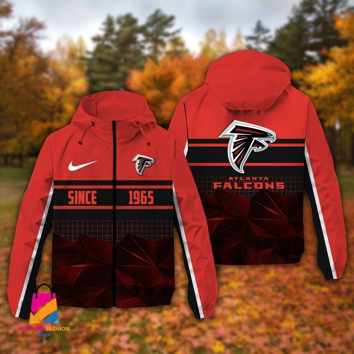 Atlanta Falcons NFL Style Windbreaker Jacket For Fans