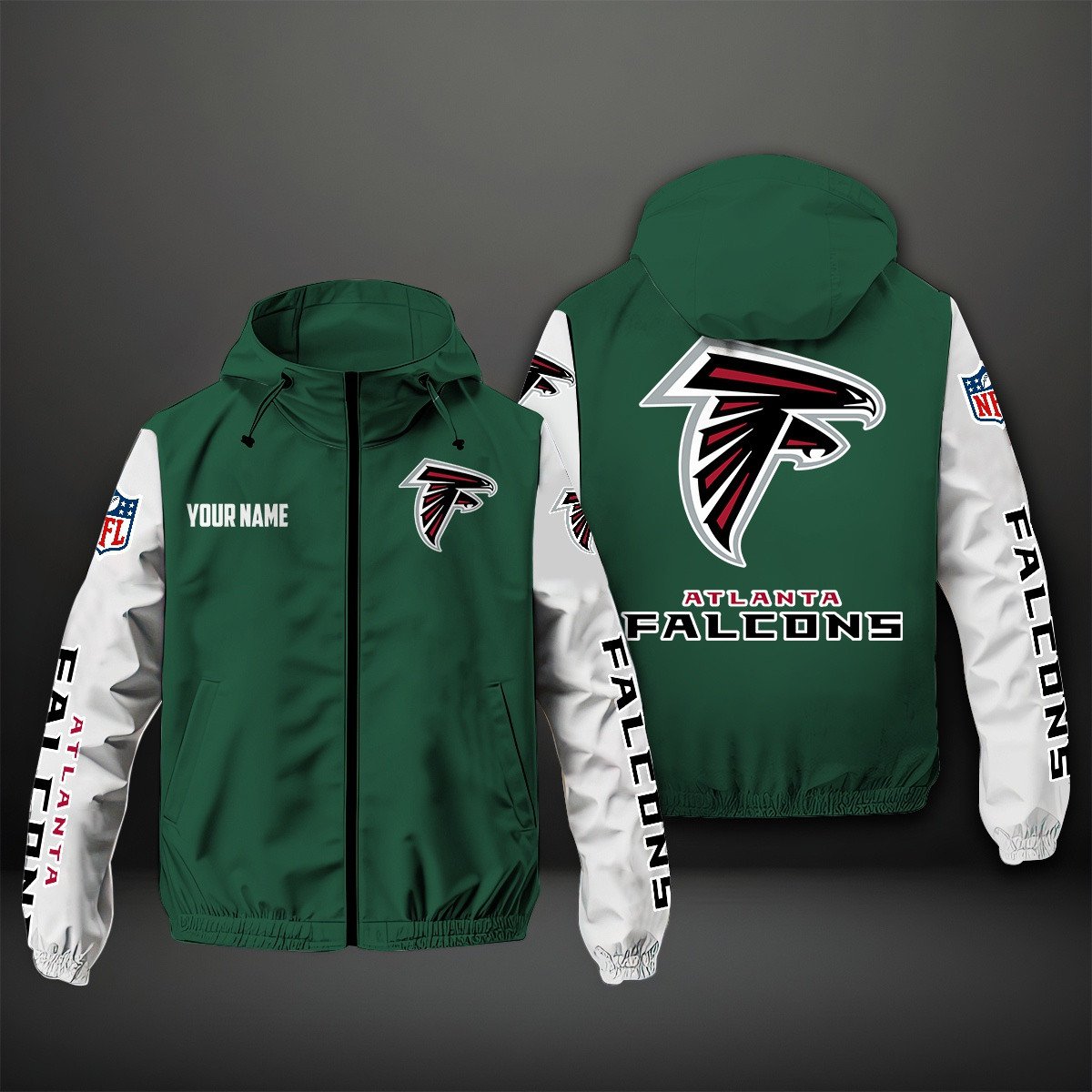 Atlanta Falcons NFL Style Windbreaker Jacket For Fans