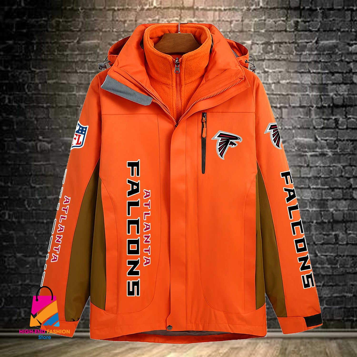 Atlanta Falcons NFL Style Windbreaker Jacket For Fans