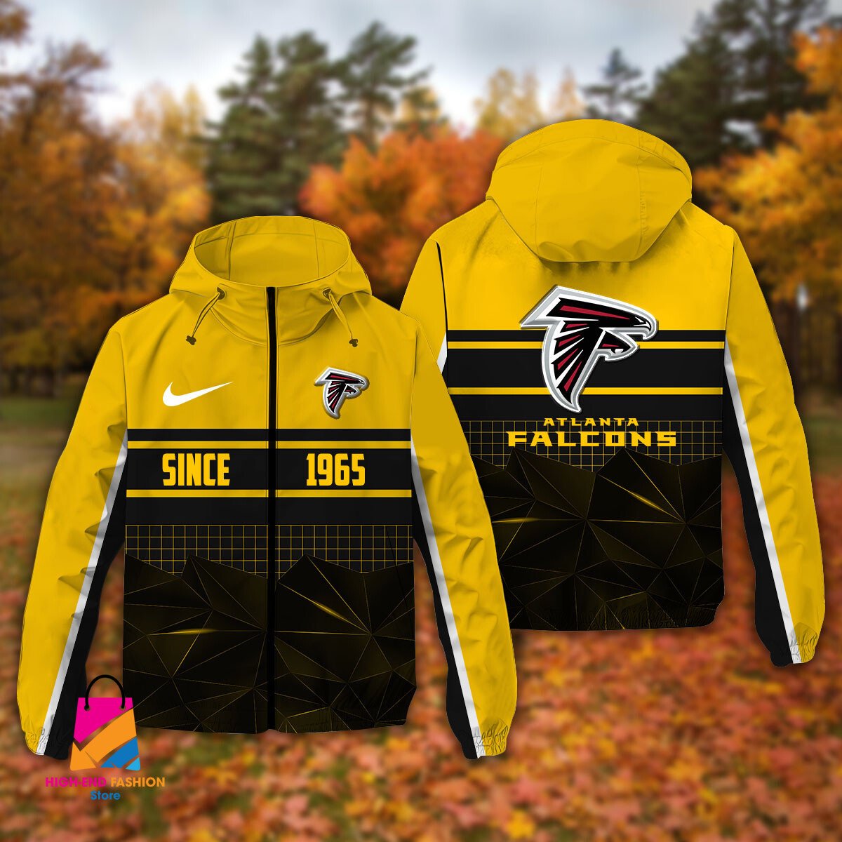 Atlanta Falcons NFL Style Windbreaker Jacket For Fans