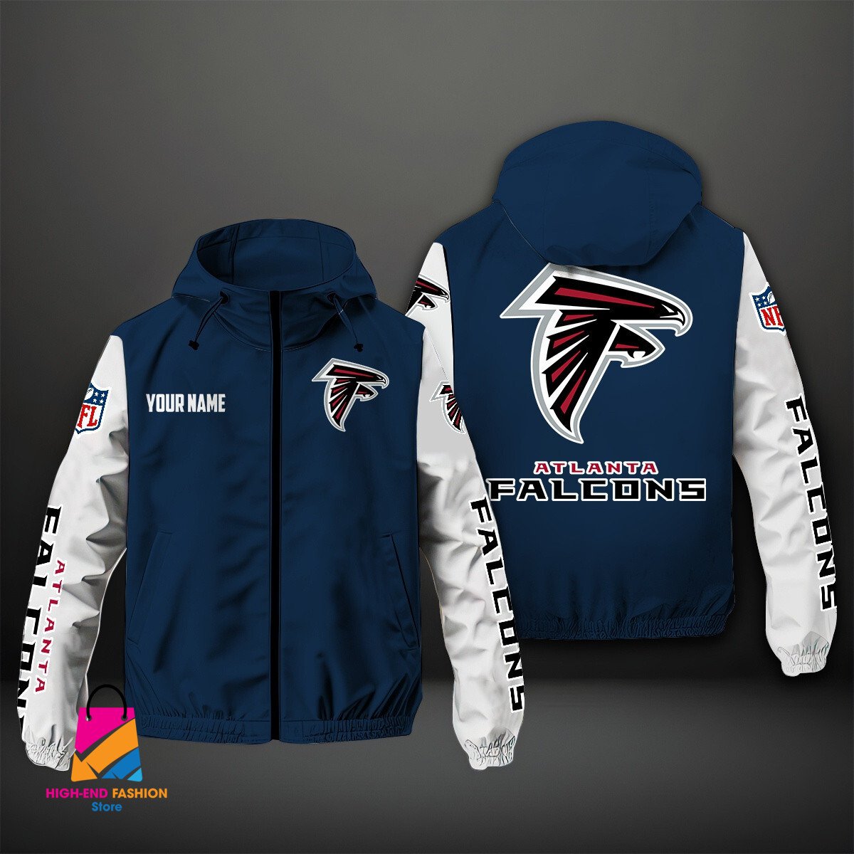 Atlanta Falcons NFL Style Windbreaker Jacket For Fans