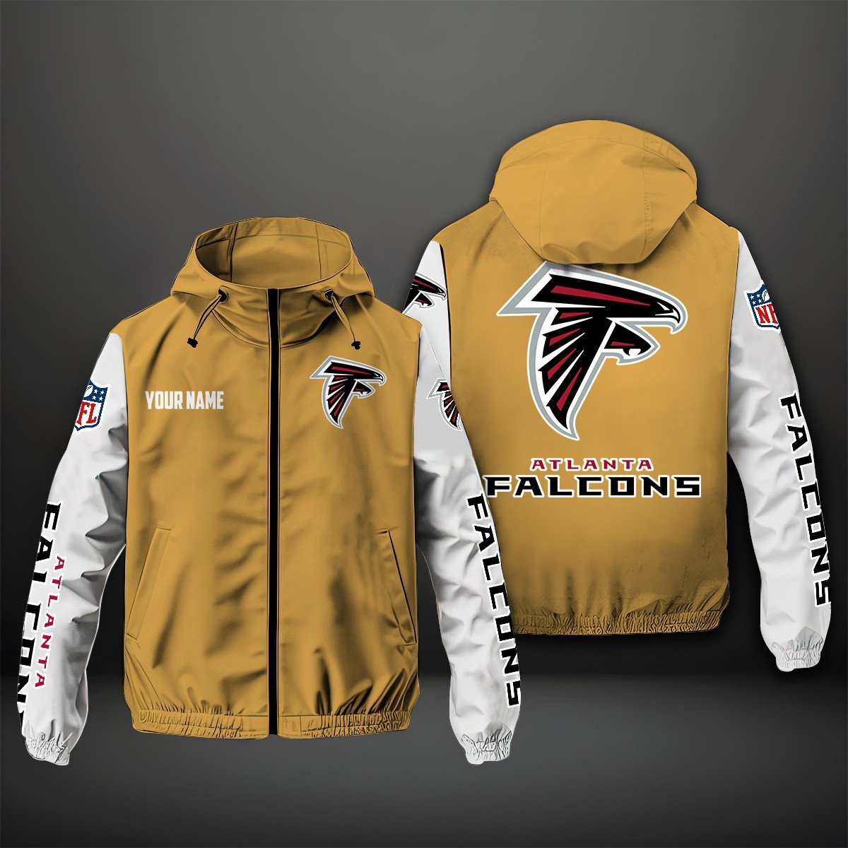 Atlanta Falcons NFL Style Windbreaker Jacket For Fans