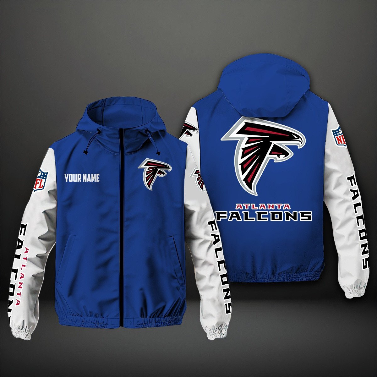 Atlanta Falcons NFL Style Windbreaker Jacket For Fans