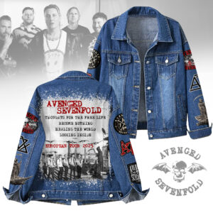 Avenged Sevenfold Music Denim Jacket Gift For Fans