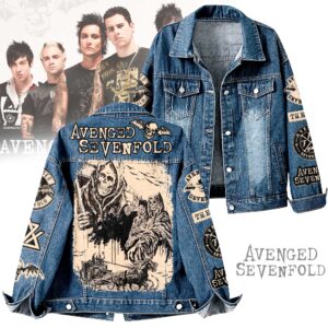 Avenged Sevenfold Music Denim Jacket Gift For Fans