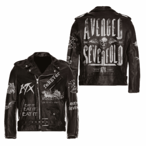 Avenged Sevenfold Music Style Leather Jacket For Fans