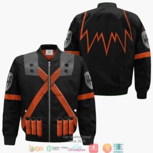 Bakugou My Hero Academia Mha The Three Musketeers Amine Anime Style Bomber Jacket For Fans