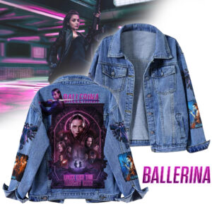 Ballerina Movies Denim Jacket Gift For Fans