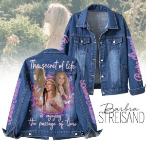 Barbra Streisand Music Denim Jacket Gift For Fans