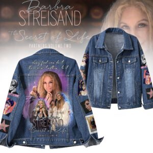 Barbra Streisand Music Denim Jacket Gift For Fans