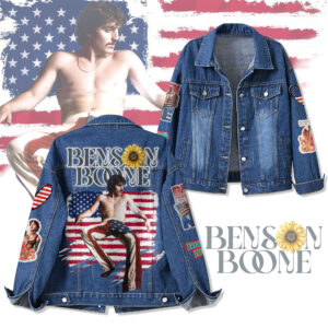 Benson Boone Music Denim Jacket Gift For Fans