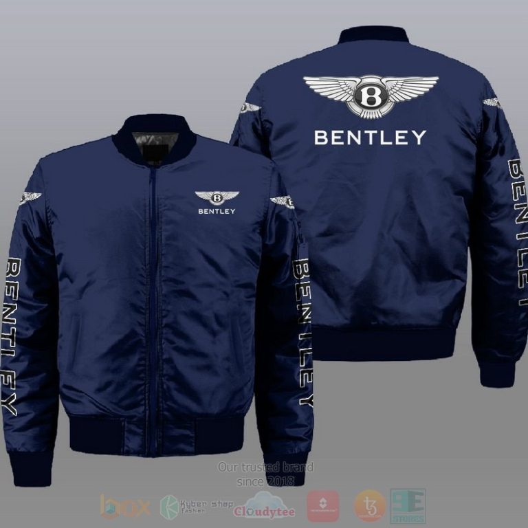 Bentley Car Style Bomber Jacket For Fans