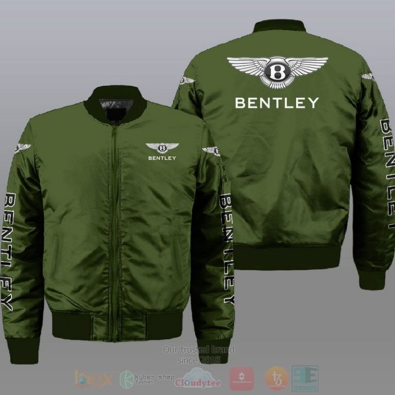 Bentley Car Style Bomber Jacket For Fans