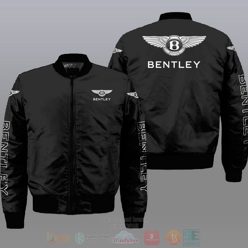 Bentley Car Style Bomber Jacket For Fans