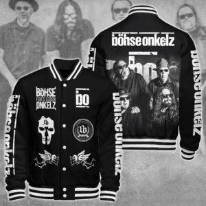 Böhse Onkelz Music Style Baseball Jacket For Fans