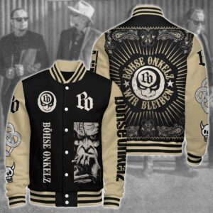 Böhse Onkelz Music Style Baseball Jacket For Fans