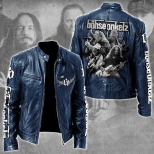 Böhse Onkelz Music Style Leather Jacket For Fans