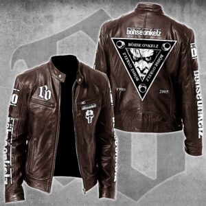 Böhse Onkelz Music Style Leather Jacket For Fans