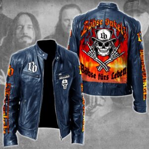 Böhse Onkelz Music Style Leather Jacket For Fans