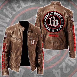 Böhse Onkelz Music Style Leather Jacket For Fans