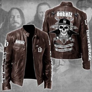 Böhse Onkelz Music Style Leather Jacket For Fans