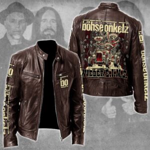 Böhse Onkelz Music Style Leather Jacket For Fans
