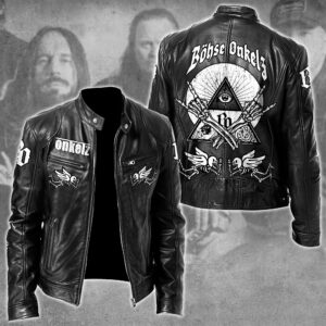 Böhse Onkelz Music Style Leather Jacket For Fans