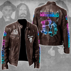 Böhse Onkelz Music Style Leather Jacket For Fans