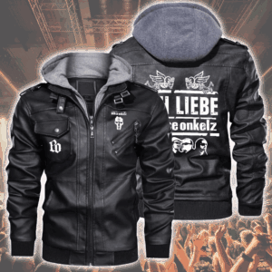 Böhse Onkelz Music Style Leather Jacket For Fans
