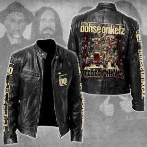 Böhse Onkelz Music Style Leather Jacket For Fans