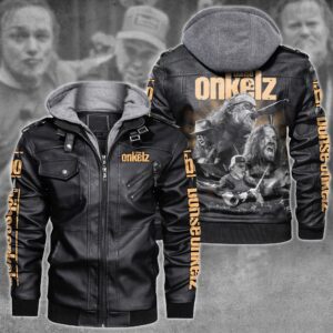 Böhse Onkelz Music Style Leather Jacket For Fans