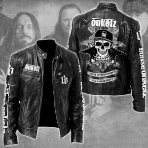 Böhse Onkelz Music Style Leather Jacket For Fans