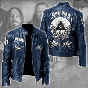 Böhse Onkelz Music Style Leather Jacket For Fans