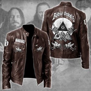 Böhse Onkelz Music Style Leather Jacket For Fans