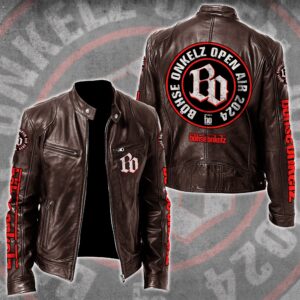 Böhse Onkelz Music Style Leather Jacket For Fans