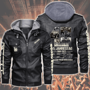 Böhse Onkelz Music Style Leather Jacket For Fans