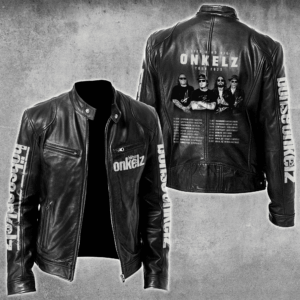 Böhse Onkelz Music Style Leather Jacket For Fans