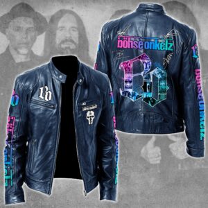 Böhse Onkelz Music Style Leather Jacket For Fans