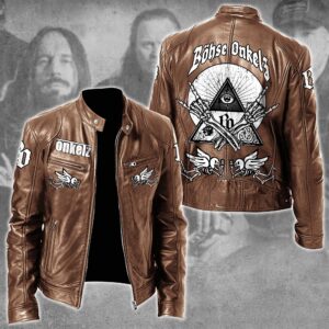Böhse Onkelz Music Style Leather Jacket For Fans